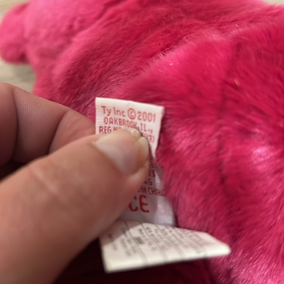 The Beanie Buddies Collection Valentina Bear 14 inches - Picture 8 of 8